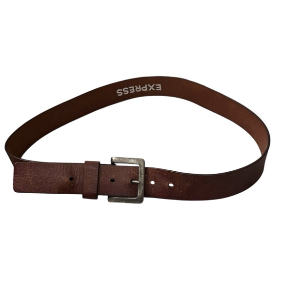 Women’s Express Brown Leather Belt main image 4